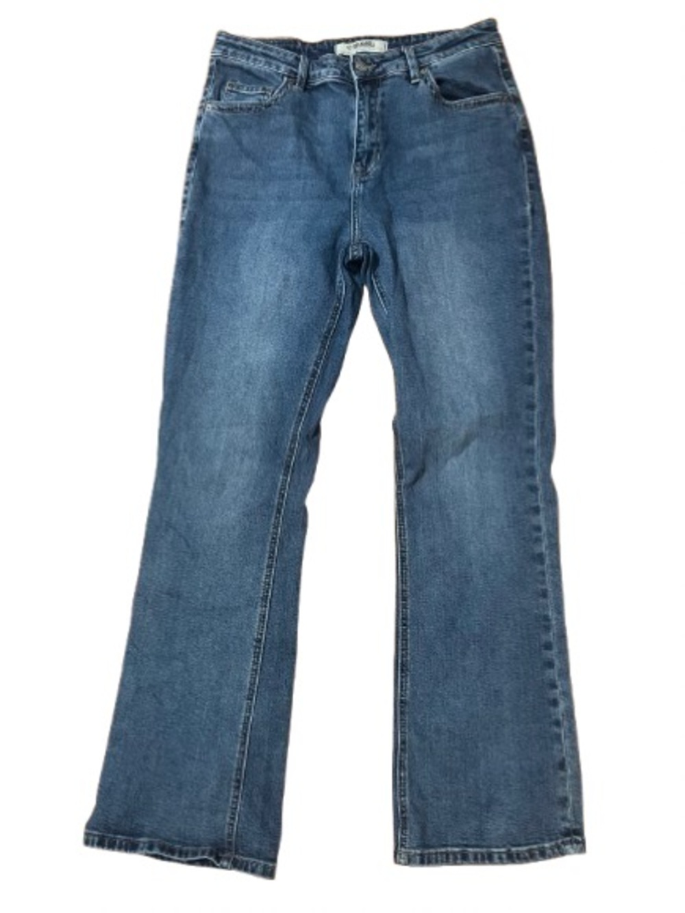 Rock & Roll High Rise Bootcut Classic Blue Denim Jeans - Size 31